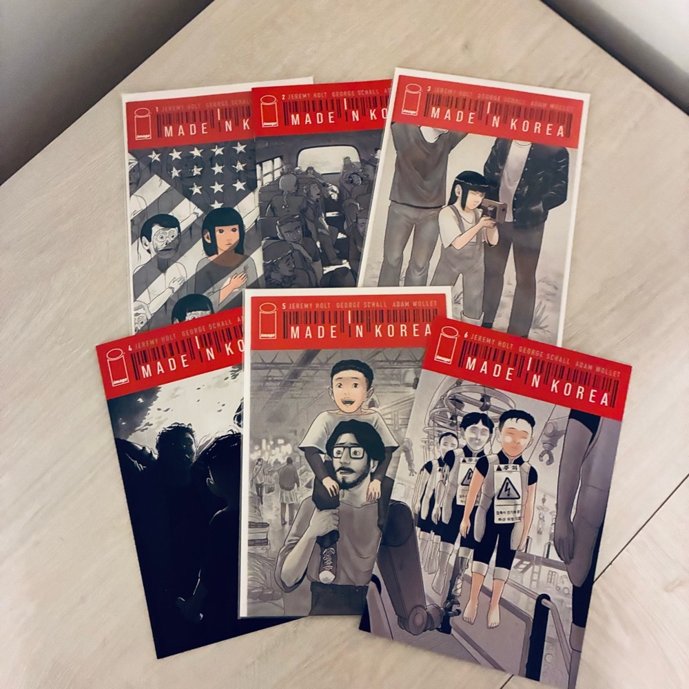 Made in Korea #1–6 – Complete Set – Image Comics – Sci-Fi – Holt – Bagged/Board